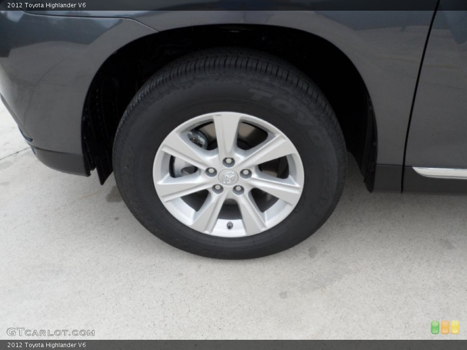 2012 Toyota Highlander V6 Wheel and Tire Photo #54373270