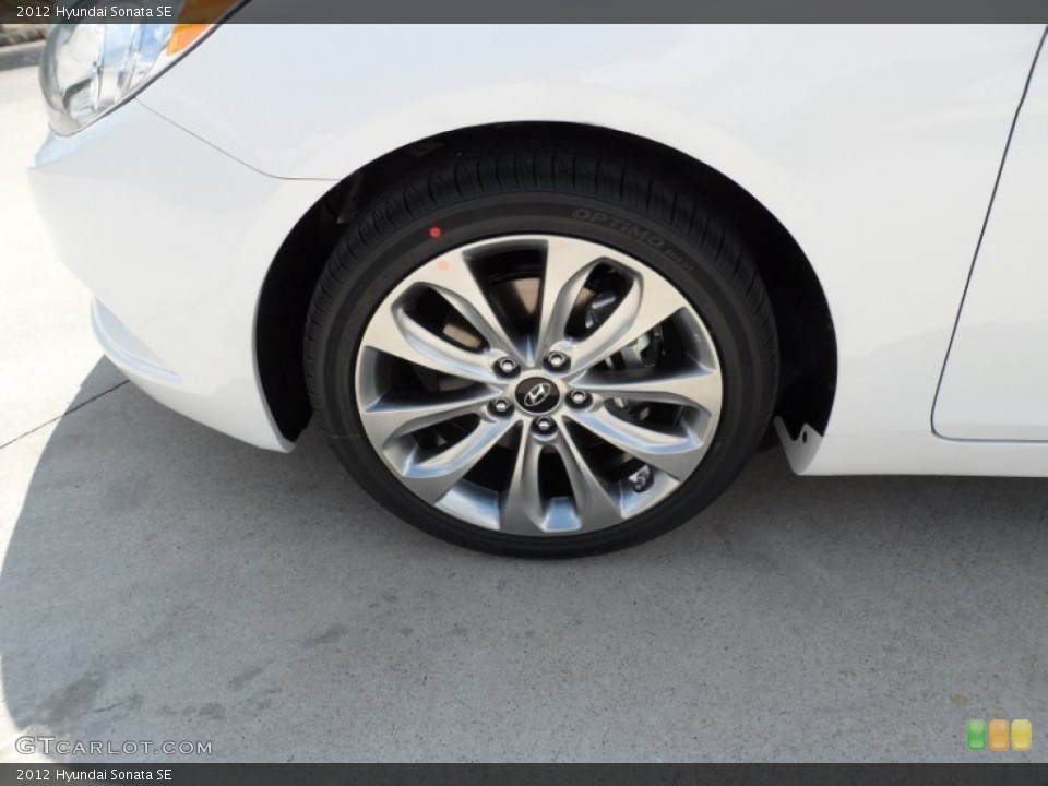 2012 Hyundai Sonata SE Wheel and Tire Photo #54373927