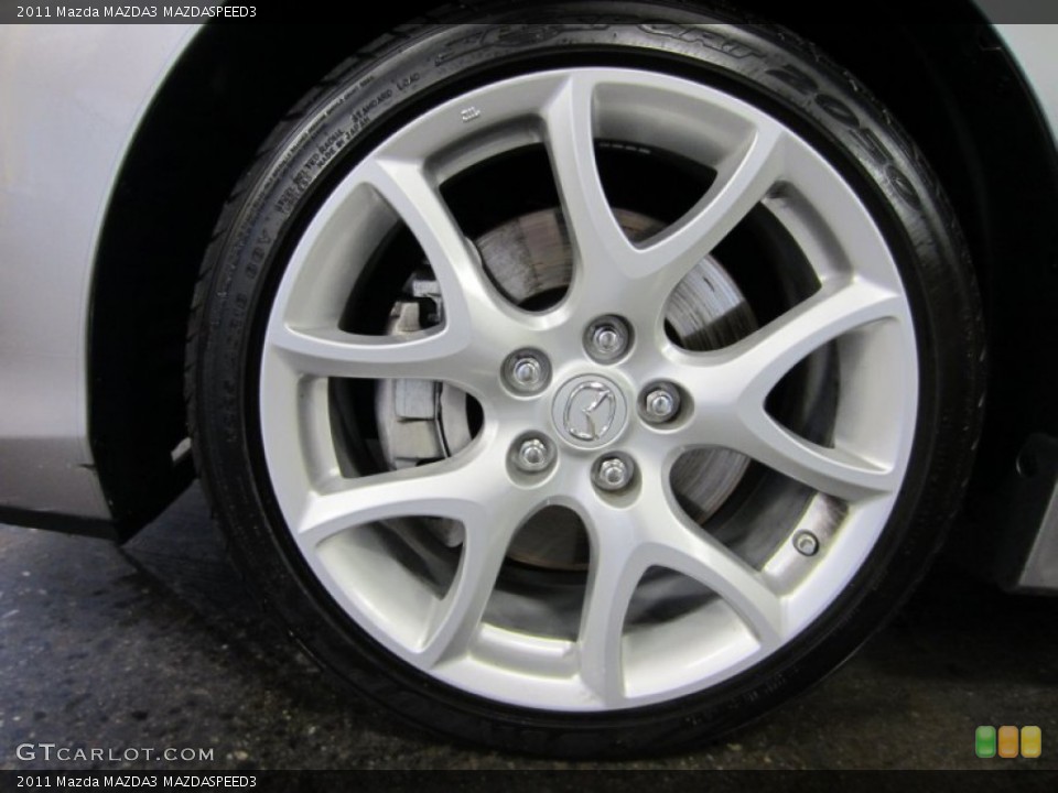 2011 Mazda MAZDA3 MAZDASPEED3 Wheel and Tire Photo #54383632