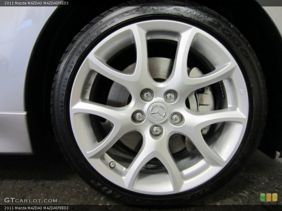 2011 Mazda MAZDA3 MAZDASPEED3 Wheel and Tire Photo #54383722