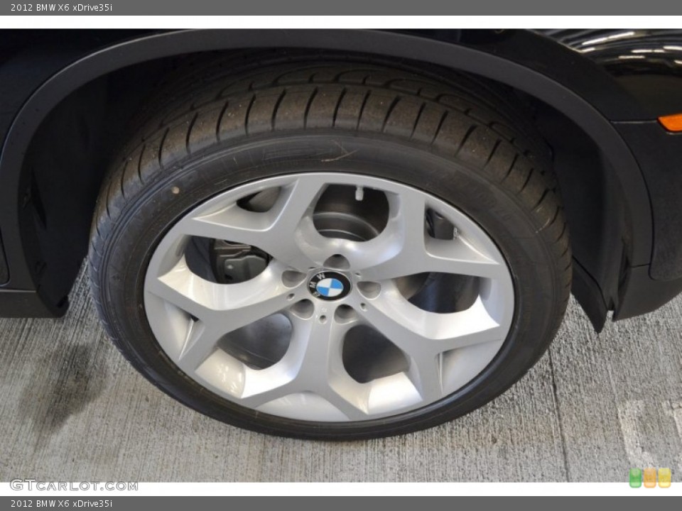 2012 BMW X6 xDrive35i Wheel and Tire Photo #54389806