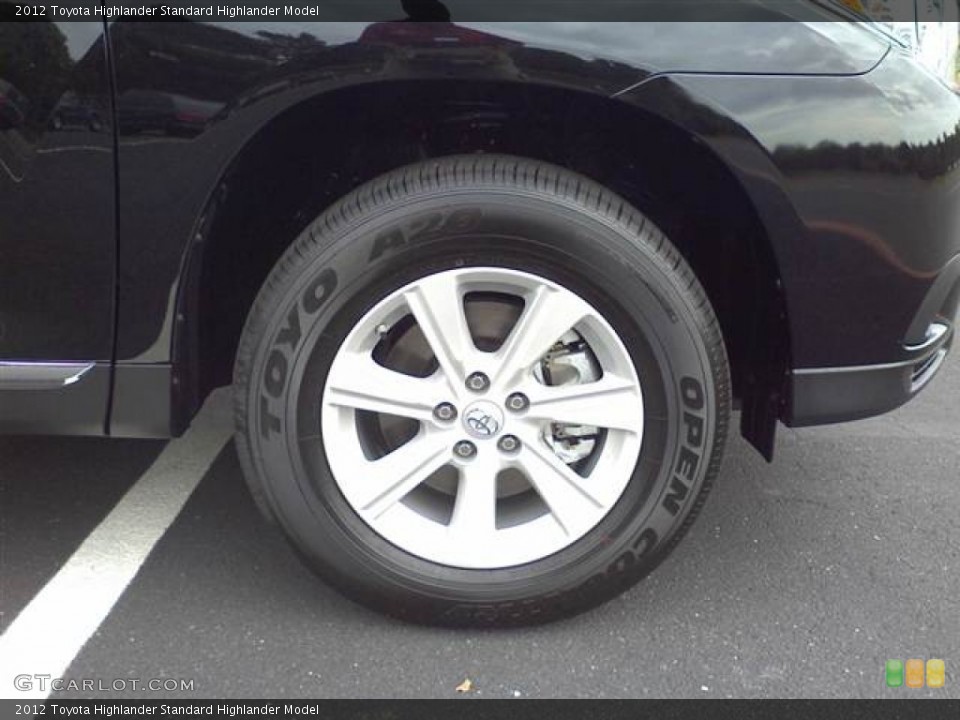 2012 Toyota Highlander  Wheel and Tire Photo #54389967