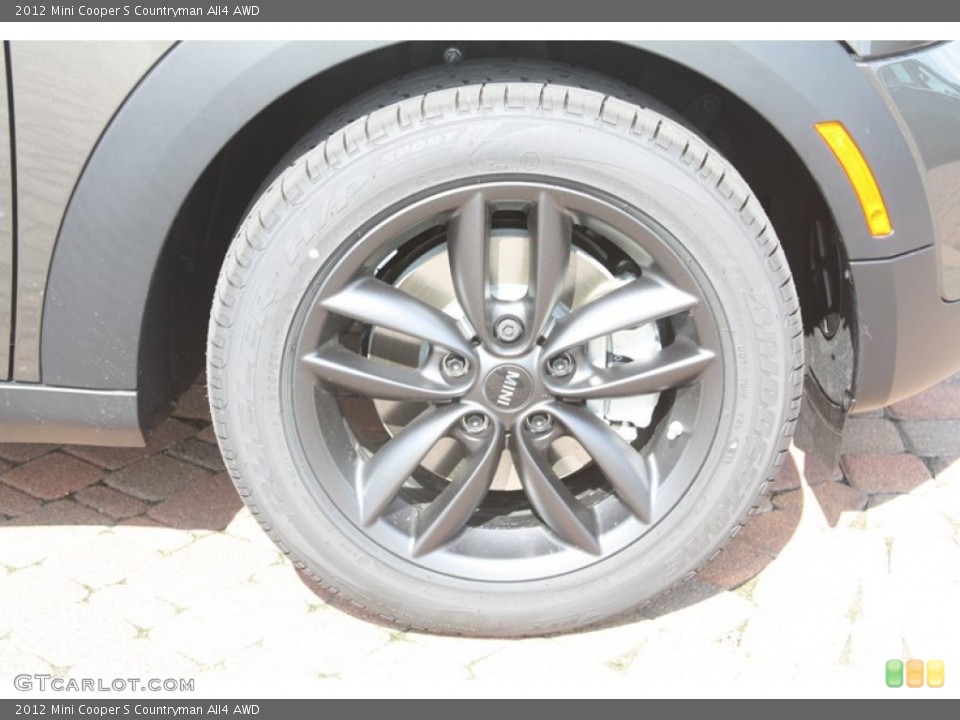 2012 Mini Cooper S Countryman All4 AWD Wheel and Tire Photo #54400525