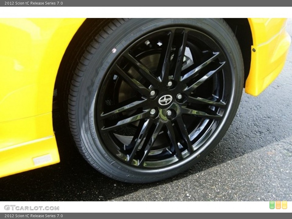 2012 Scion tC Release Series 7.0 Wheel and Tire Photo #54402865