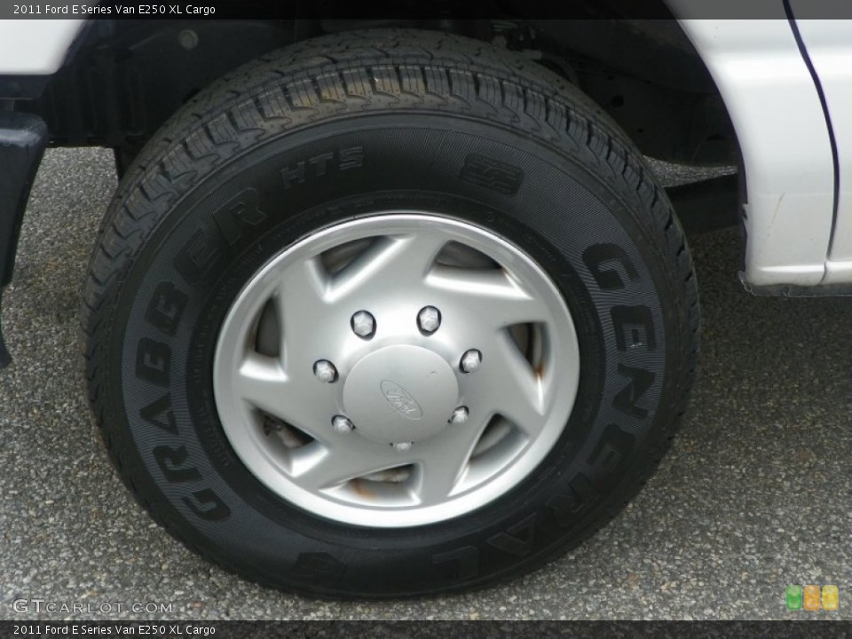 2011 Ford E Series Van E250 XL Cargo Wheel and Tire Photo #54404467