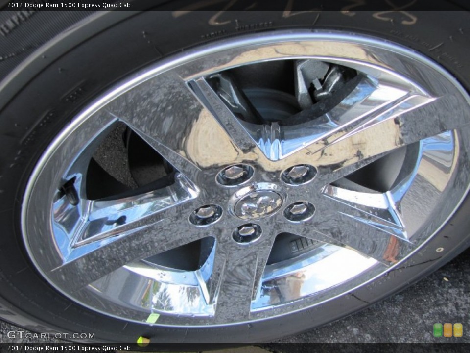 2012 Dodge Ram 1500 Express Quad Cab Wheel and Tire Photo #54409074