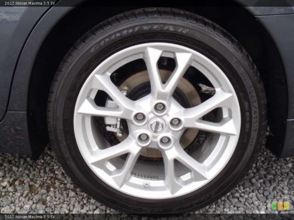 2012 Nissan Maxima 3.5 SV Wheel and Tire Photo #54409960