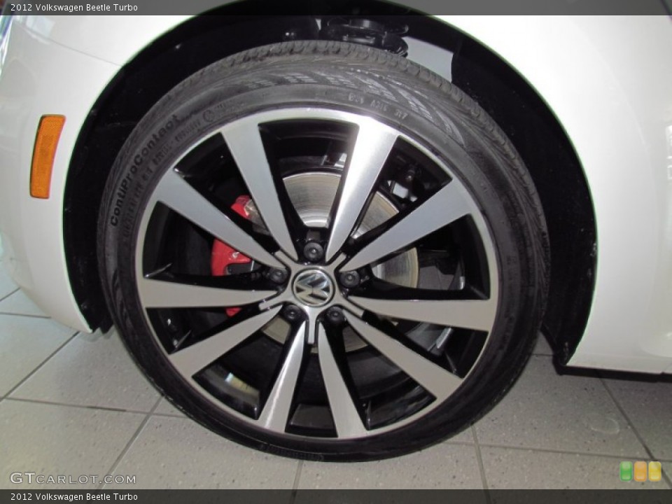 2012 Volkswagen Beetle Turbo Wheel and Tire Photo #54413332