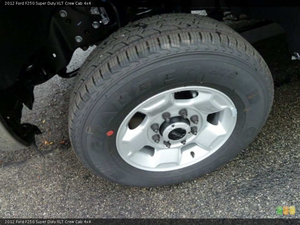2012 Ford F250 Super Duty XLT Crew Cab 4x4 Wheel and Tire Photo #54415258