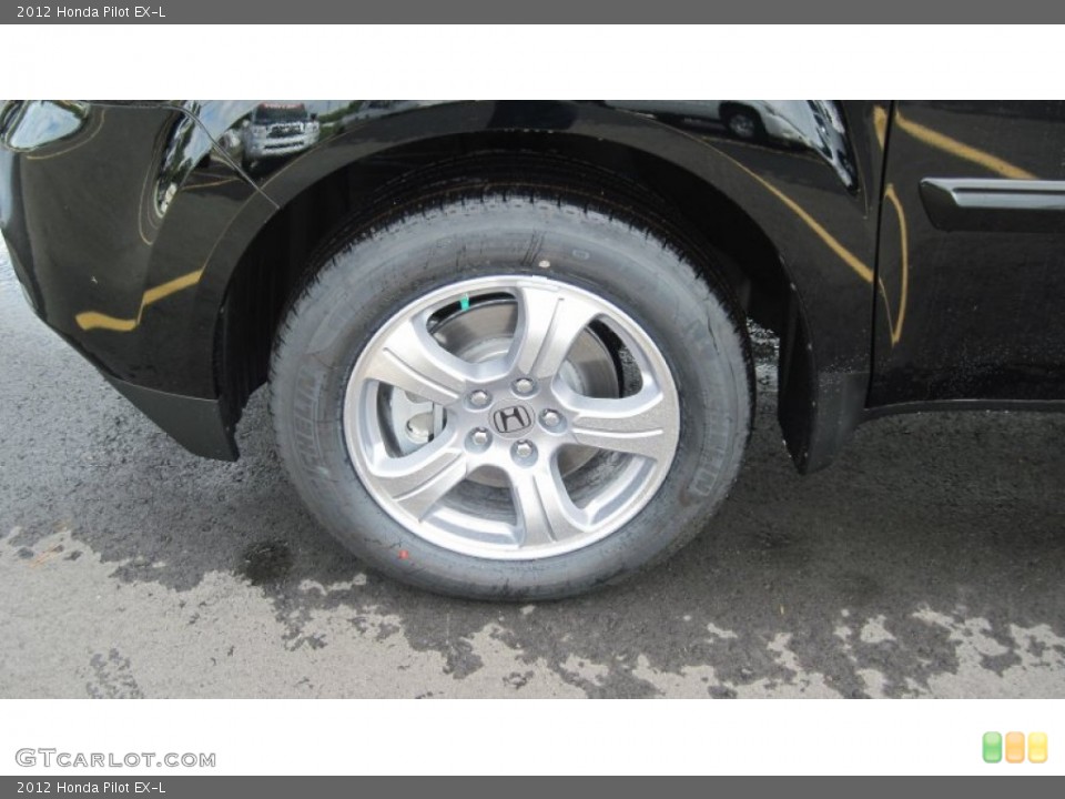 2012 Honda Pilot EX-L Wheel and Tire Photo #54415501