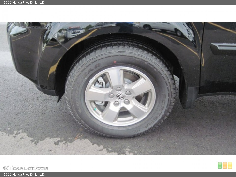 2011 Honda Pilot EX-L 4WD Wheel and Tire Photo #54416134