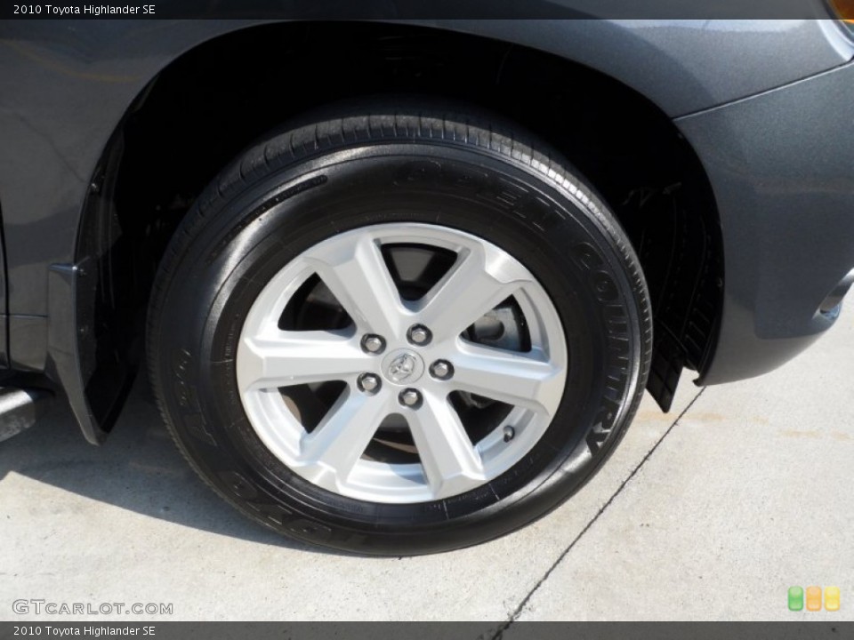 2010 Toyota Highlander SE Wheel and Tire Photo #54420287
