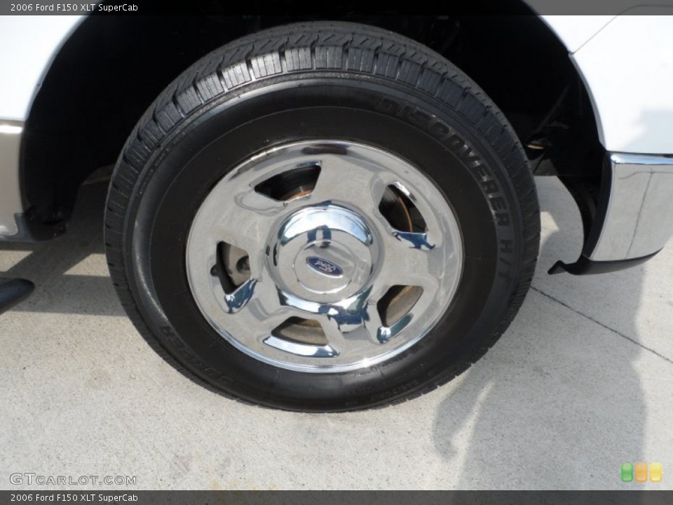 2006 Ford F150 XLT SuperCab Wheel and Tire Photo #54421140