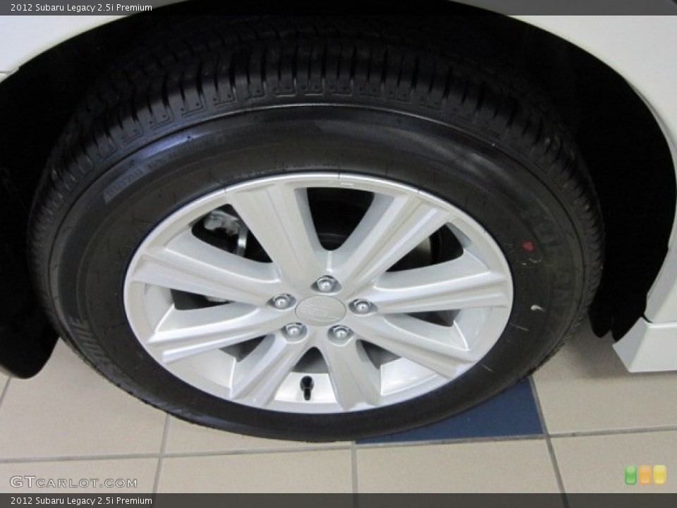 2012 Subaru Legacy 2.5i Premium Wheel and Tire Photo #54421905