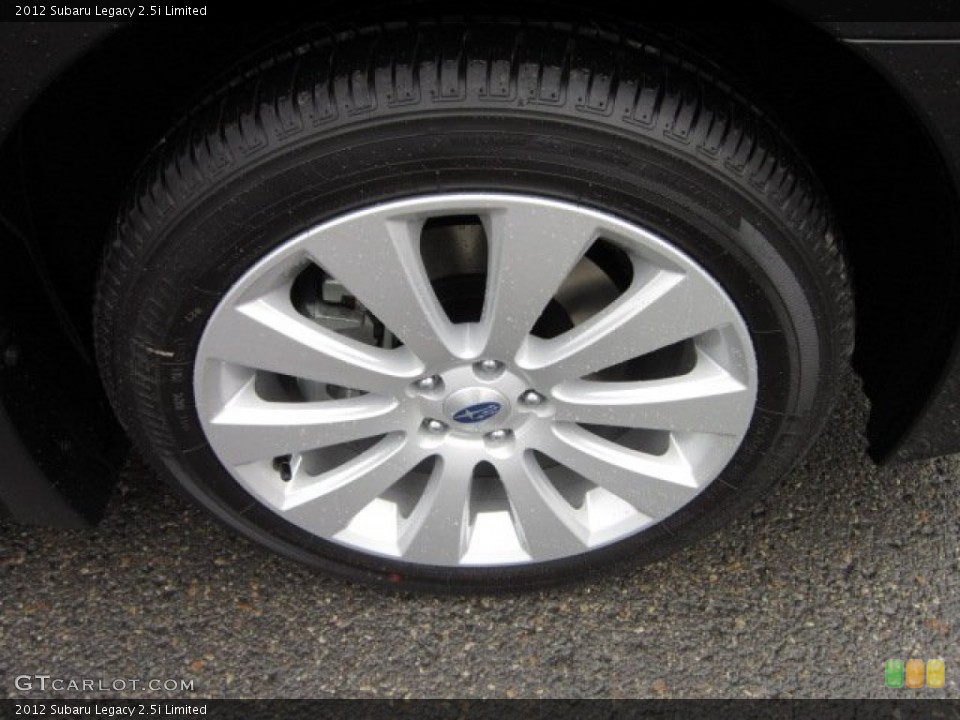2012 Subaru Legacy 2.5i Limited Wheel and Tire Photo #54422109