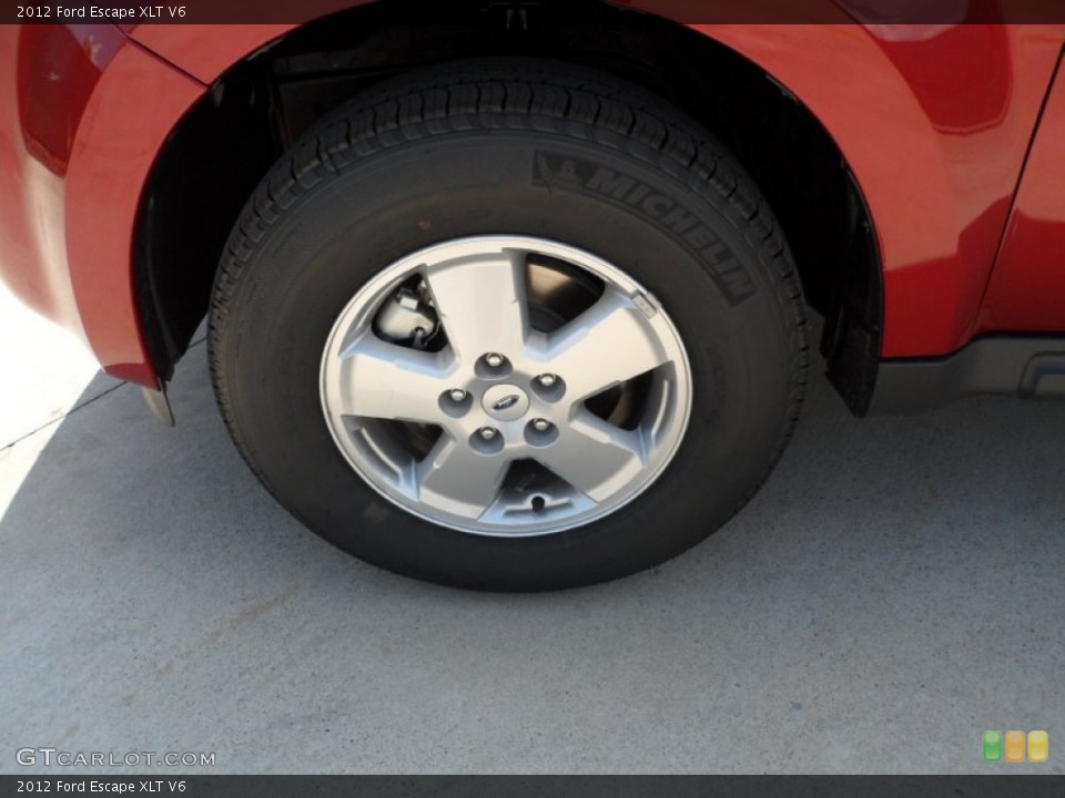 2012 Ford Escape XLT V6 Wheel and Tire Photo #54423813