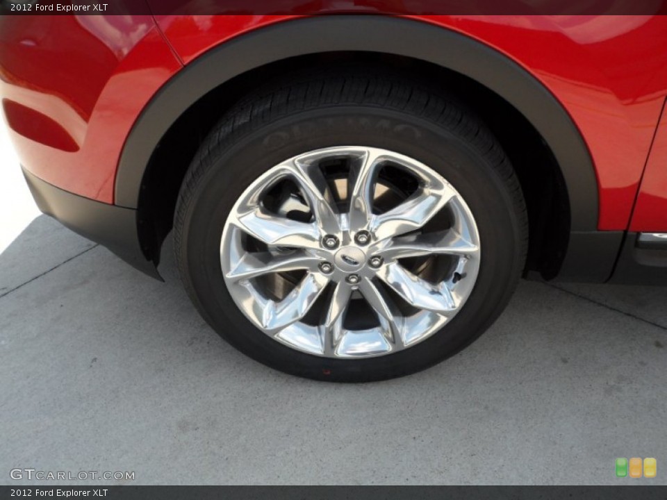 2012 Ford Explorer XLT Wheel and Tire Photo #54424155