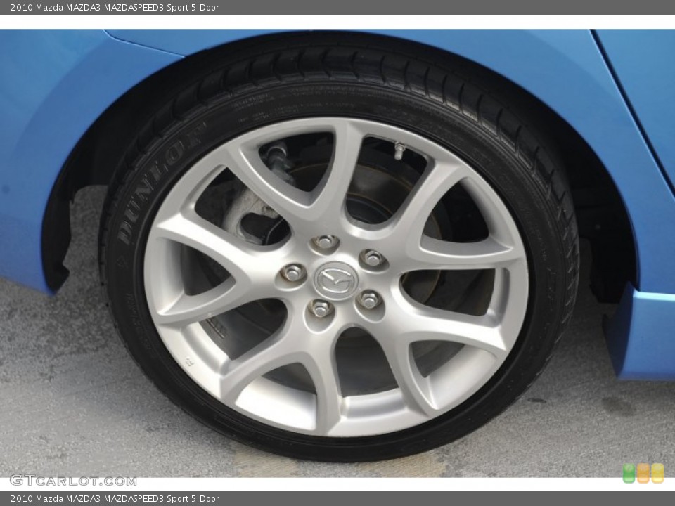 2010 Mazda MAZDA3 MAZDASPEED3 Sport 5 Door Wheel and Tire Photo #54425622