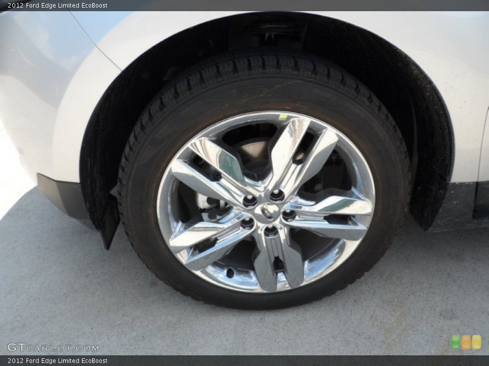 2012 Ford Edge Limited EcoBoost Wheel and Tire Photo #54425868