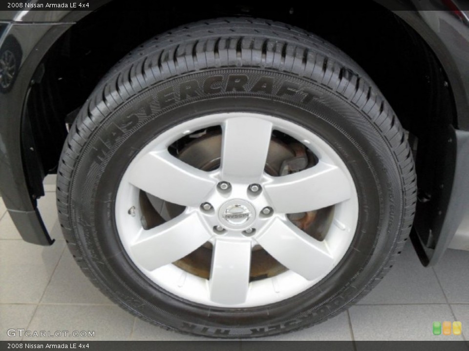 2008 Nissan Armada LE 4x4 Wheel and Tire Photo #54428031