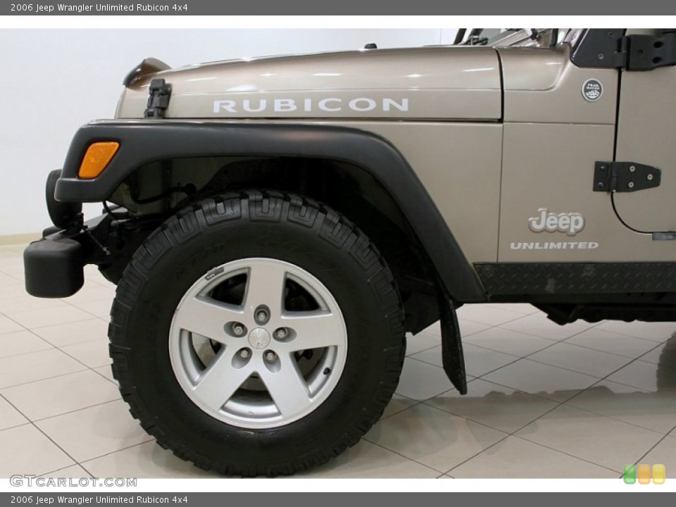 2006 Jeep Wrangler Unlimited Rubicon 4x4 Wheel and Tire Photo #54436407