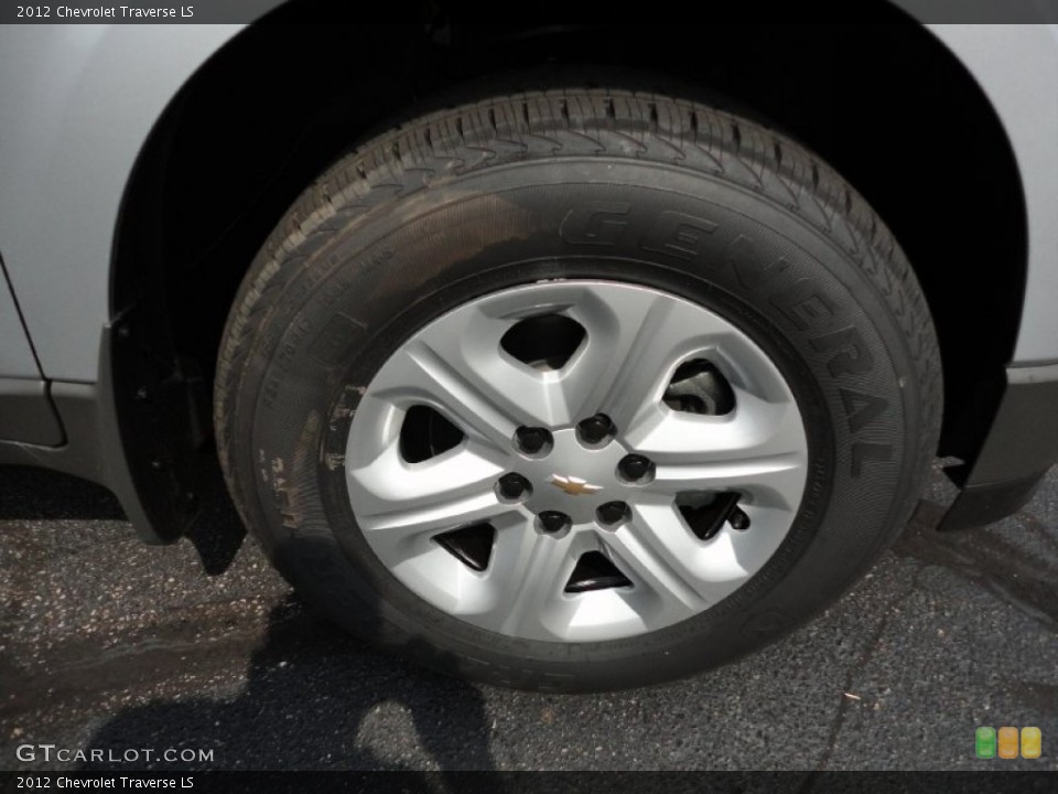 2012 Chevrolet Traverse LS Wheel and Tire Photo #54444723