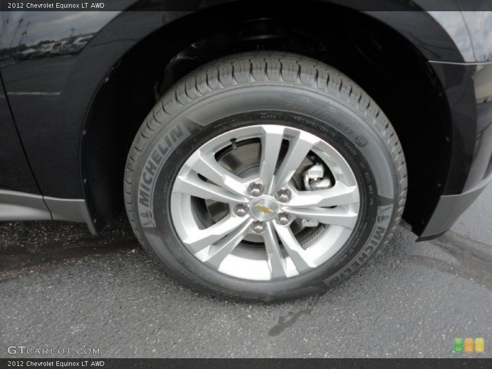 2012 Chevrolet Equinox LT AWD Wheel and Tire Photo #54445095