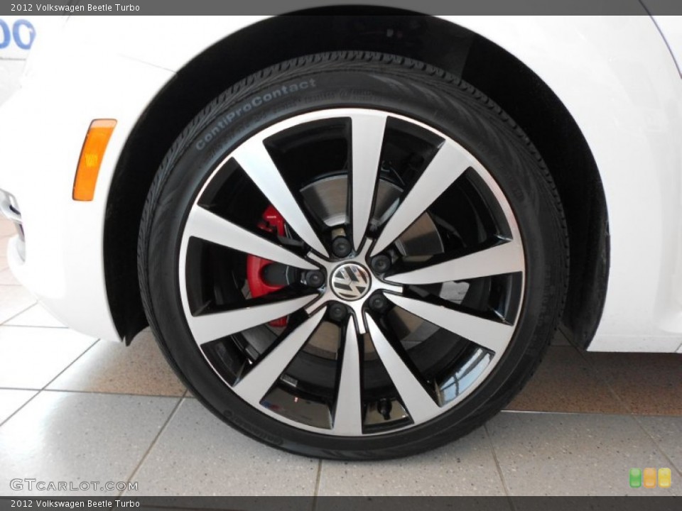 2012 Volkswagen Beetle Turbo Wheel and Tire Photo #54445221