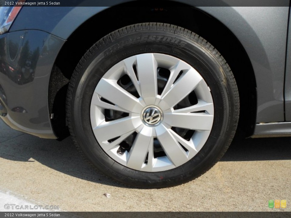 2012 Volkswagen Jetta S Sedan Wheel and Tire Photo #54445626