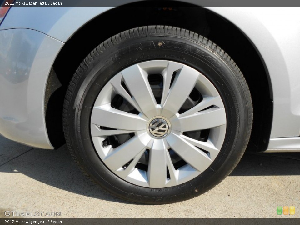 2012 Volkswagen Jetta S Sedan Wheel and Tire Photo #54445827