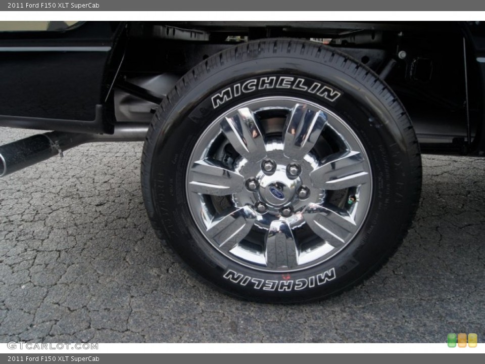 2011 Ford F150 XLT SuperCab Wheel and Tire Photo #54449151