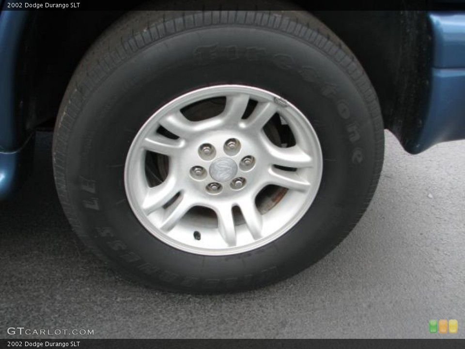 2002 Dodge Durango SLT Wheel and Tire Photo #54449331