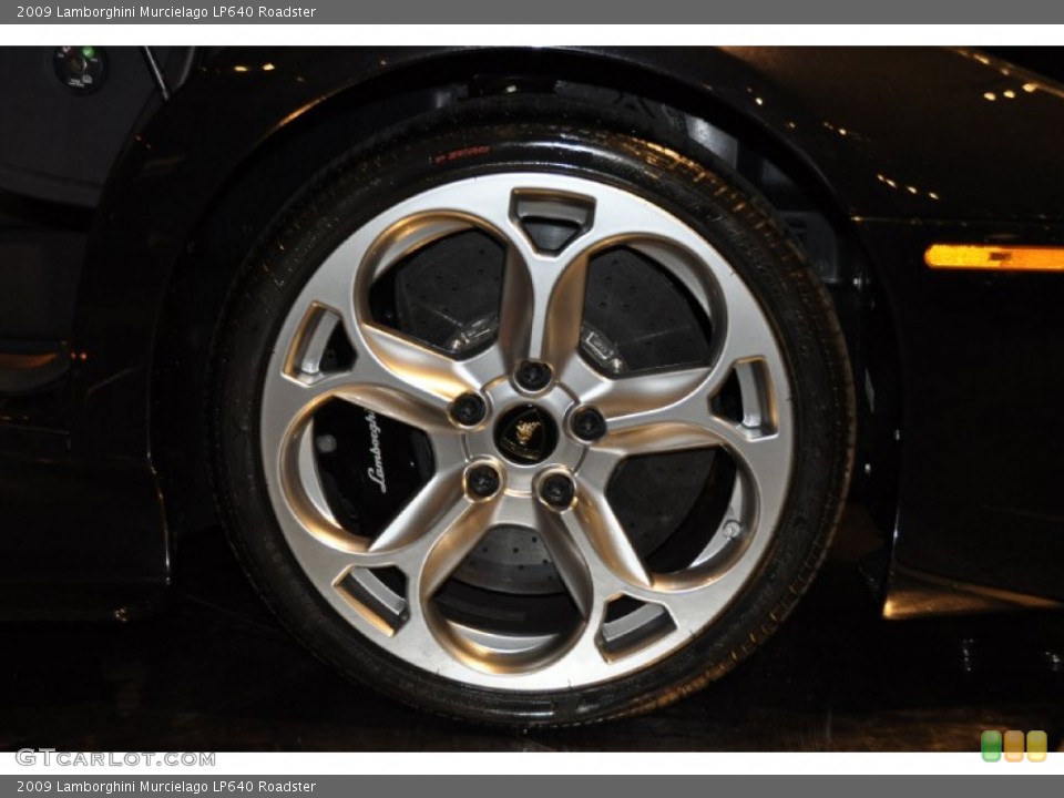 2009 Lamborghini Murcielago LP640 Roadster Wheel and Tire Photo #54450252