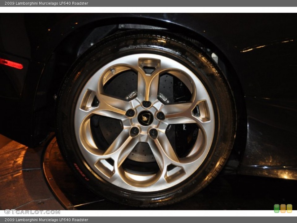 2009 Lamborghini Murcielago LP640 Roadster Wheel and Tire Photo #54450261
