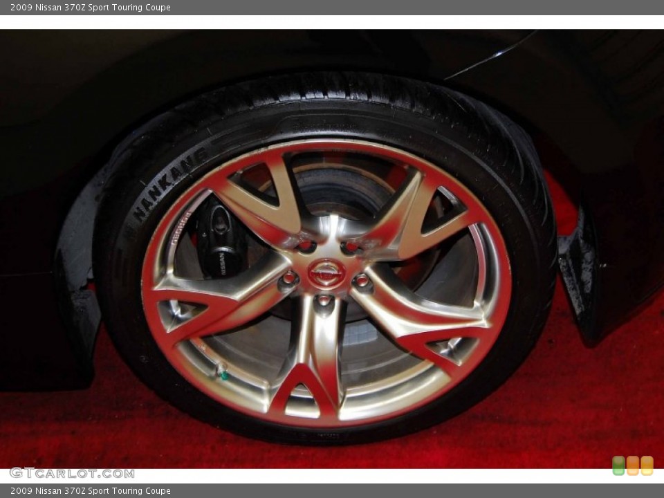 2009 Nissan 370Z Sport Touring Coupe Wheel and Tire Photo #54452565