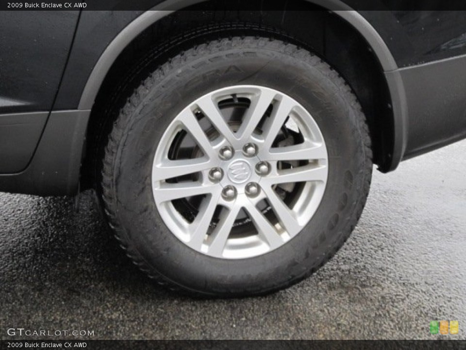 2009 Buick Enclave CX AWD Wheel and Tire Photo #54453579