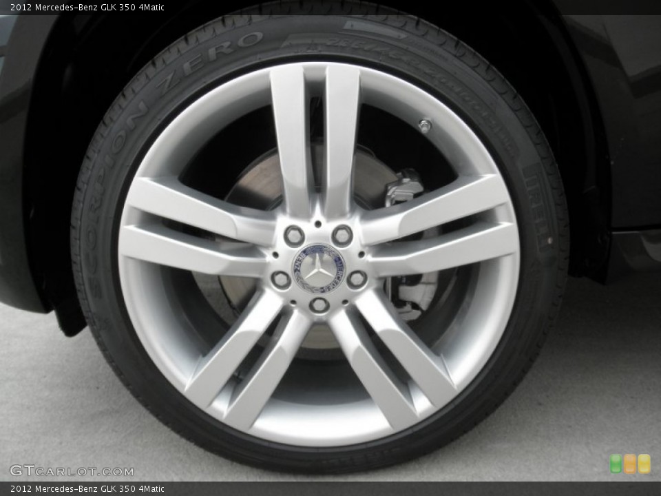 2012 Mercedes-Benz GLK 350 4Matic Wheel and Tire Photo #54453651