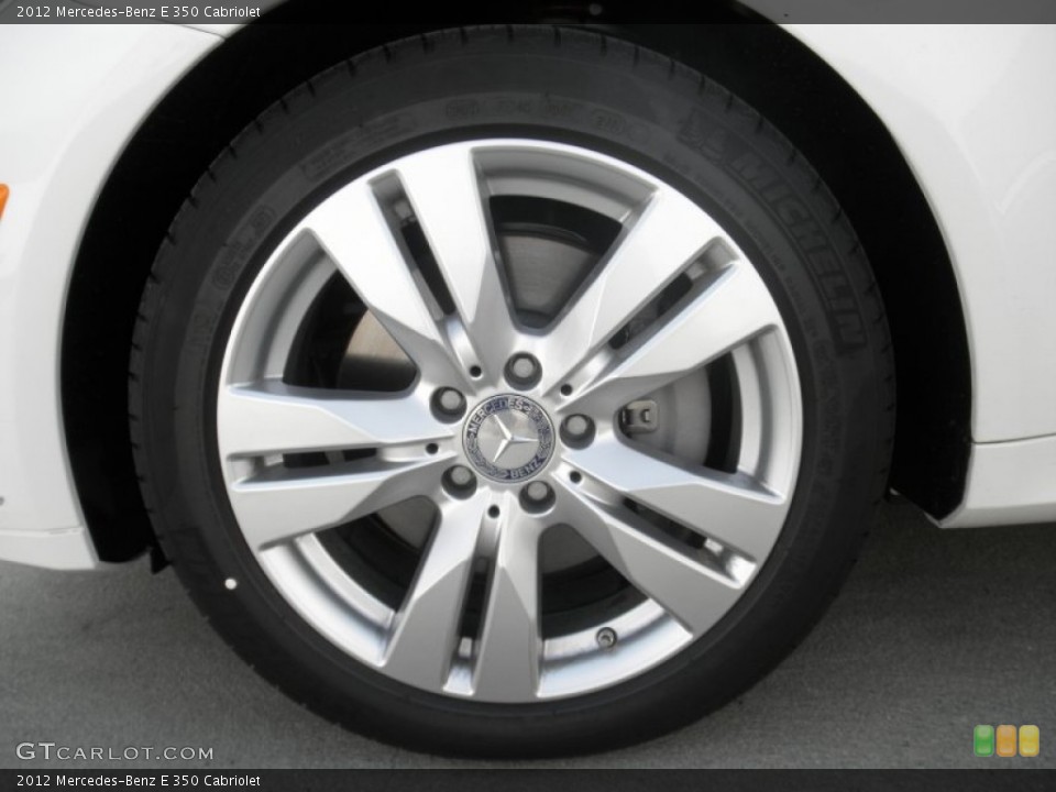 2012 Mercedes-Benz E 350 Cabriolet Wheel and Tire Photo #54453839