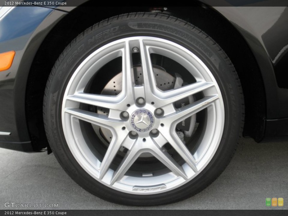 2012 Mercedes-Benz E 350 Coupe Wheel and Tire Photo #54453926