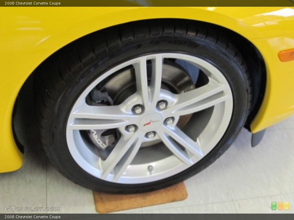 2008 Chevrolet Corvette Coupe Wheel and Tire Photo #54454008