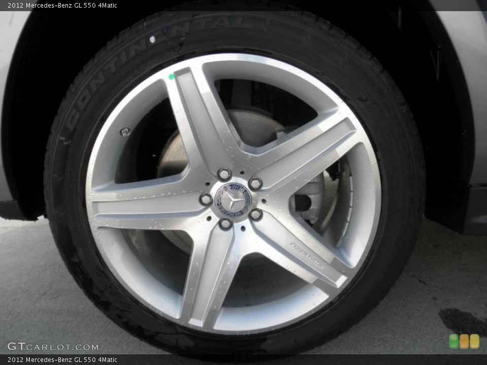 2012 Mercedes-Benz GL 550 4Matic Wheel and Tire Photo #54454023