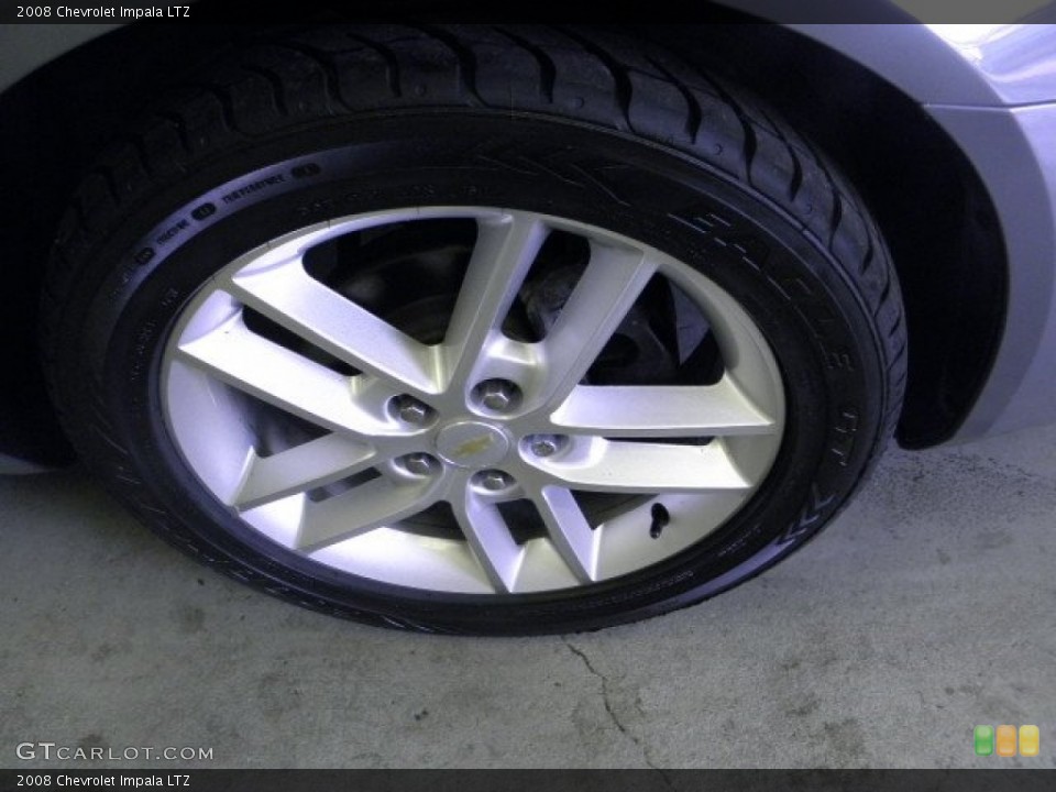 2008 Chevrolet Impala LTZ Wheel and Tire Photo #54456406