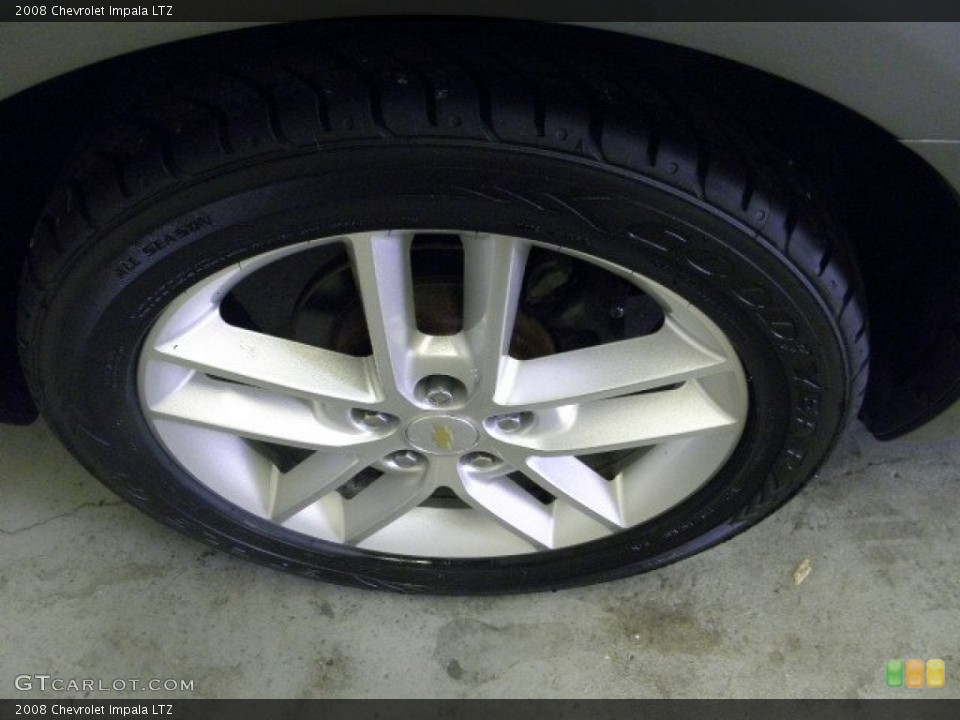 2008 Chevrolet Impala LTZ Wheel and Tire Photo #54456465