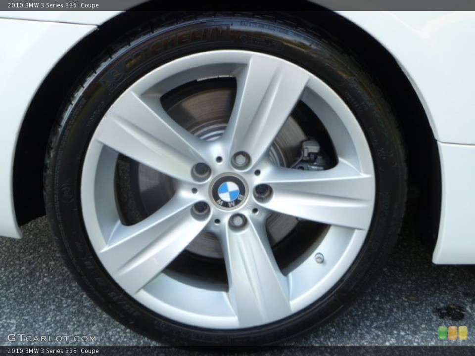 2010 BMW 3 Series 335i Coupe Wheel and Tire Photo #54461370