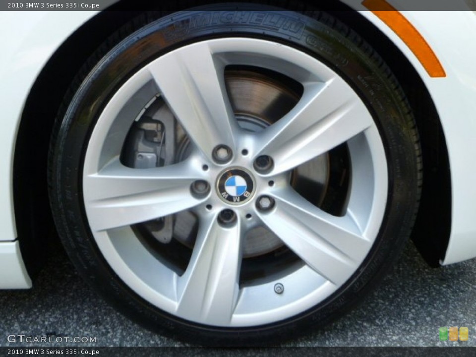 2010 BMW 3 Series 335i Coupe Wheel and Tire Photo #54461379