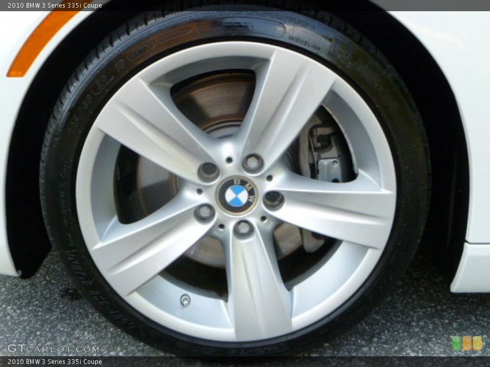 2010 BMW 3 Series 335i Coupe Wheel and Tire Photo #54461400