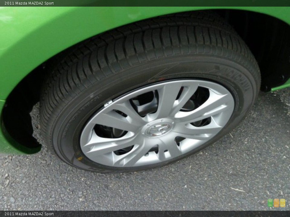2011 Mazda MAZDA2 Sport Wheel and Tire Photo #54464190