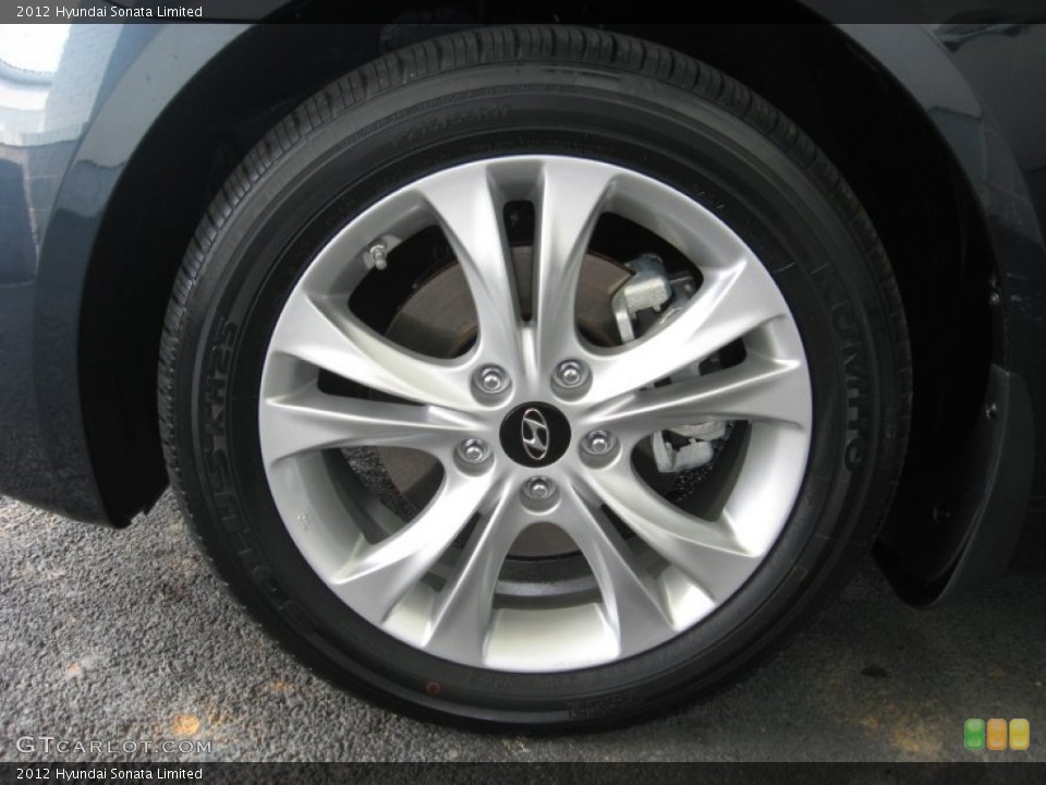2012 Hyundai Sonata Limited Wheel and Tire Photo #54465219