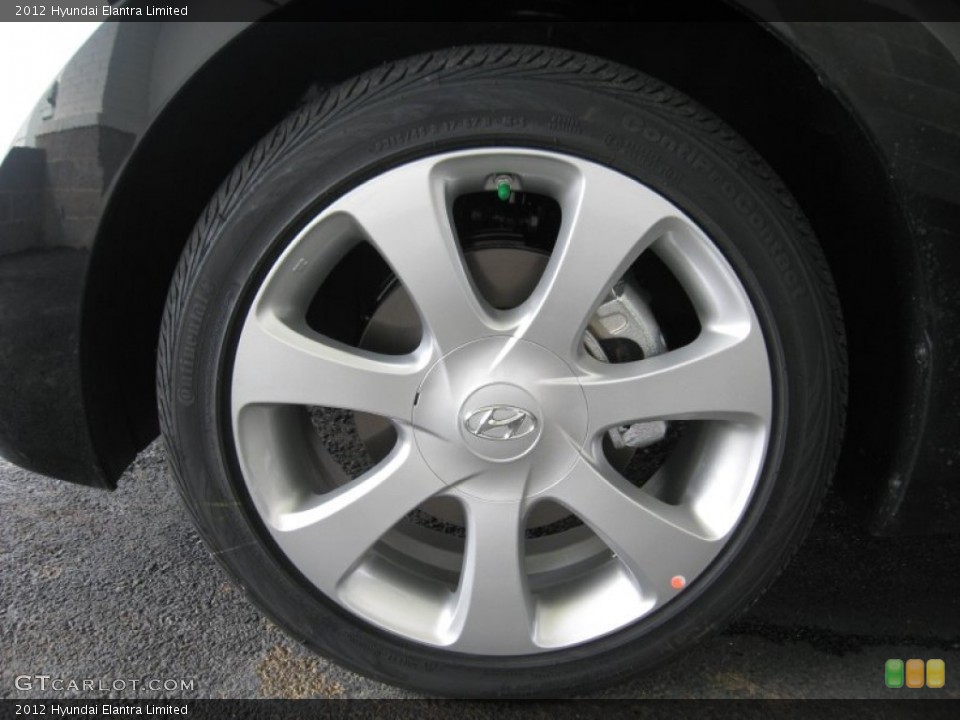 2012 Hyundai Elantra Limited Wheel and Tire Photo #54465495