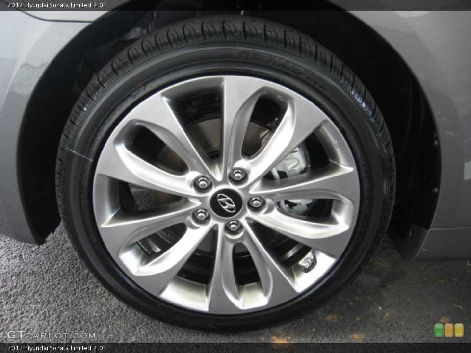2012 Hyundai Sonata Limited 2.0T Wheel and Tire Photo #54466014